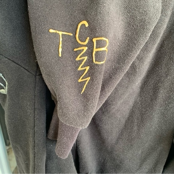 Vintage Elvis Presley Jailhouse Rock Puff Paint Cardigan Sweater Quitman USA - Picture 4 of 8